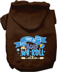 Load image into Gallery viewer, Hanukkah Pet, Dog and Cat Hoodie Screen Printed, "This Is How We Roll"
