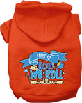 Load image into Gallery viewer, Hanukkah Pet, Dog and Cat Hoodie Screen Printed, "This Is How We Roll"
