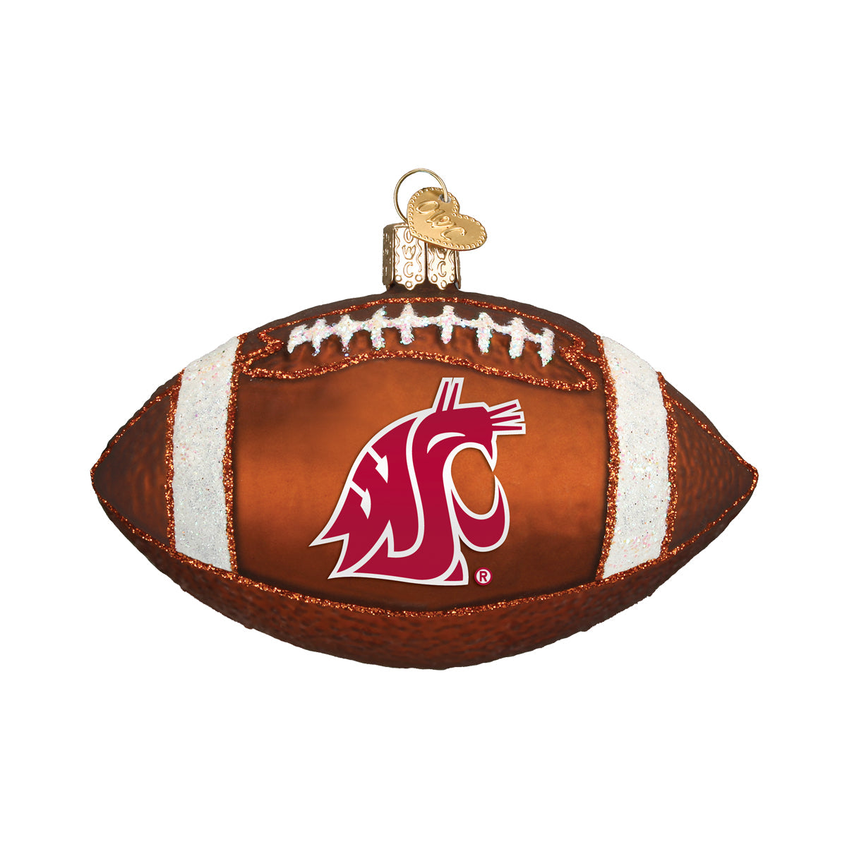 WSU Football Ornament - Southlake Paws