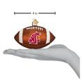 Load image into Gallery viewer, WSU Football Ornament - Southlake Paws
