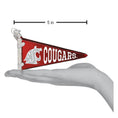 Load image into Gallery viewer, WSU Pennant Ornament - Southlake Paws
