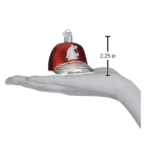 Washington State Baseball Cap Ornament - Southlake Paws