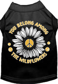 Load image into Gallery viewer, Sweet Cat or Dog Shirt for Pets "Among the Wildflowers"
