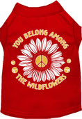 Load image into Gallery viewer, Sweet Cat or Dog Shirt for Pets "Among the Wildflowers"
