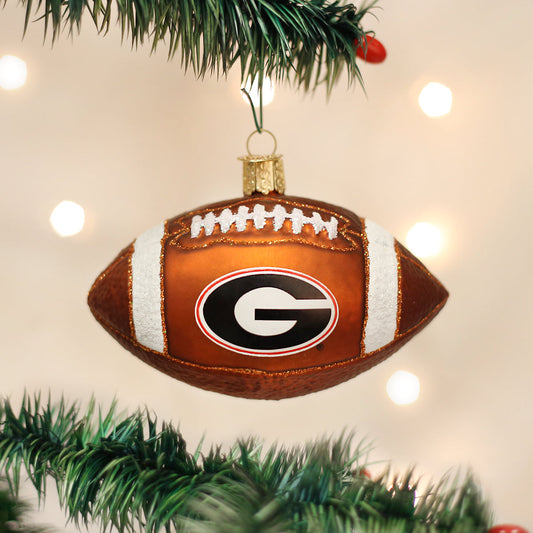 Georgia Football Ornament - Southlake Paws