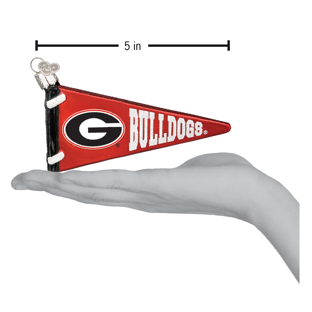 Georgia Pennant Ornament - Southlake Paws