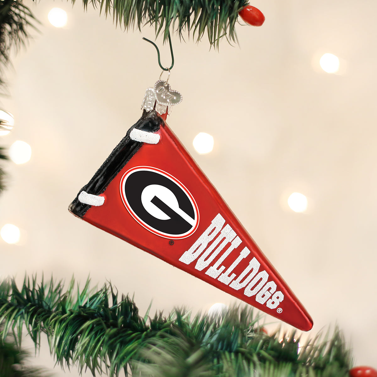 Georgia Pennant Ornament - Southlake Paws