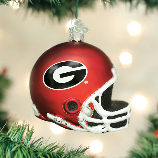 Georgia Helmet Ornament - Southlake Paws