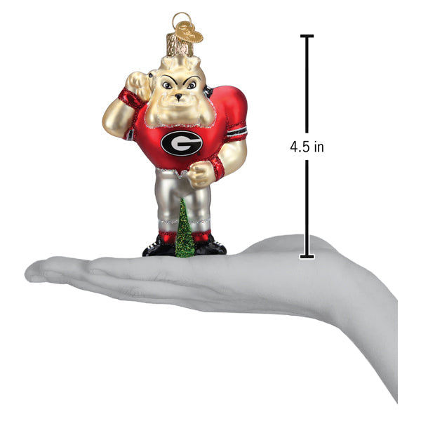 Georgia Hairy Dawg Ornament - Southlake Paws