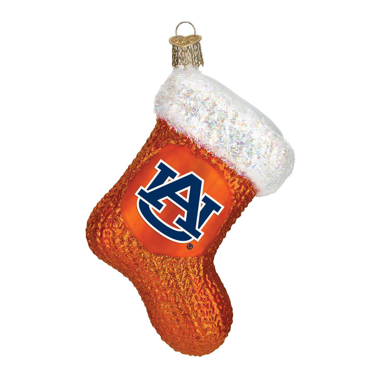 Auburn Stocking Ornament - Southlake Paws