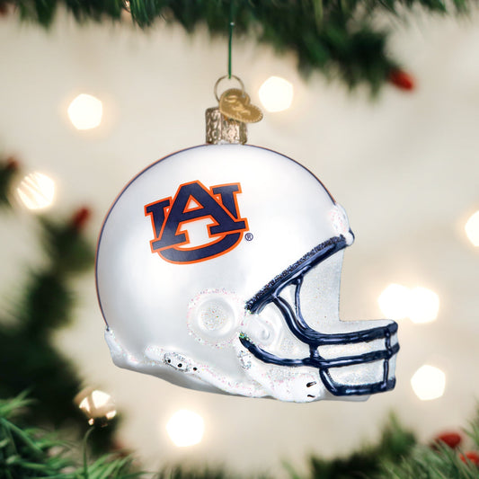 Auburn Helmet Ornament - Southlake Paws