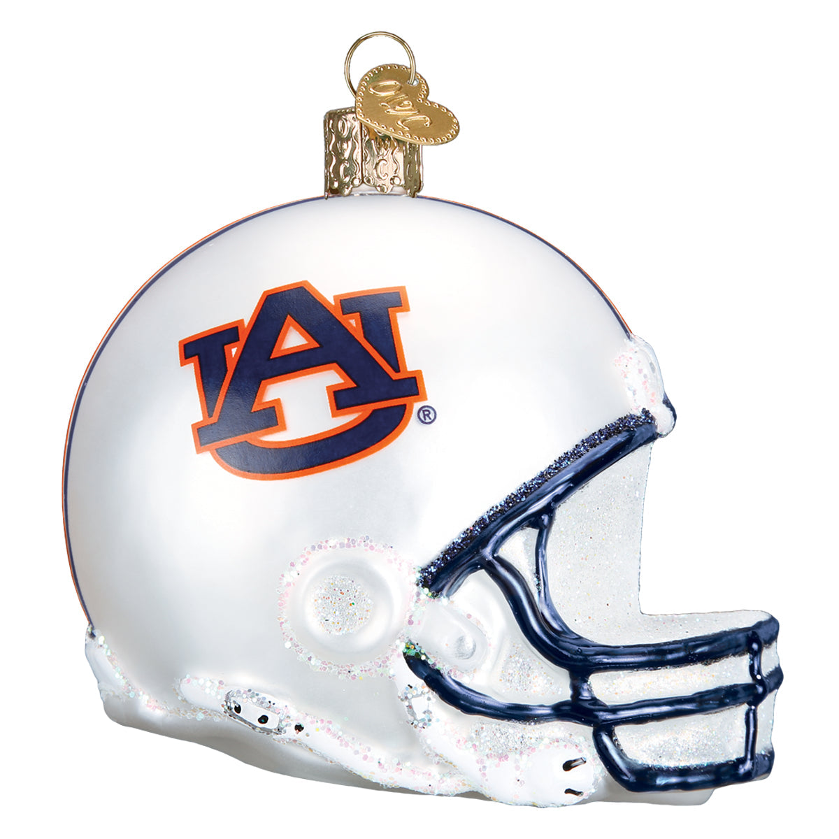 Auburn Helmet Ornament - Southlake Paws