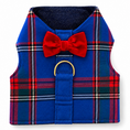 Load image into Gallery viewer, Red/Blue Plaid Harness
