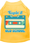 Load image into Gallery viewer, Fun Cat or Dog Shirt for Pets "Keepin it Old School"
