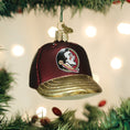 Load image into Gallery viewer, Florida State Baseball Cap Ornament - Southlake Paws
