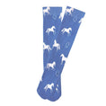Load image into Gallery viewer, AWST Int'l Children's Lila Horses and Horseshoes Socks
