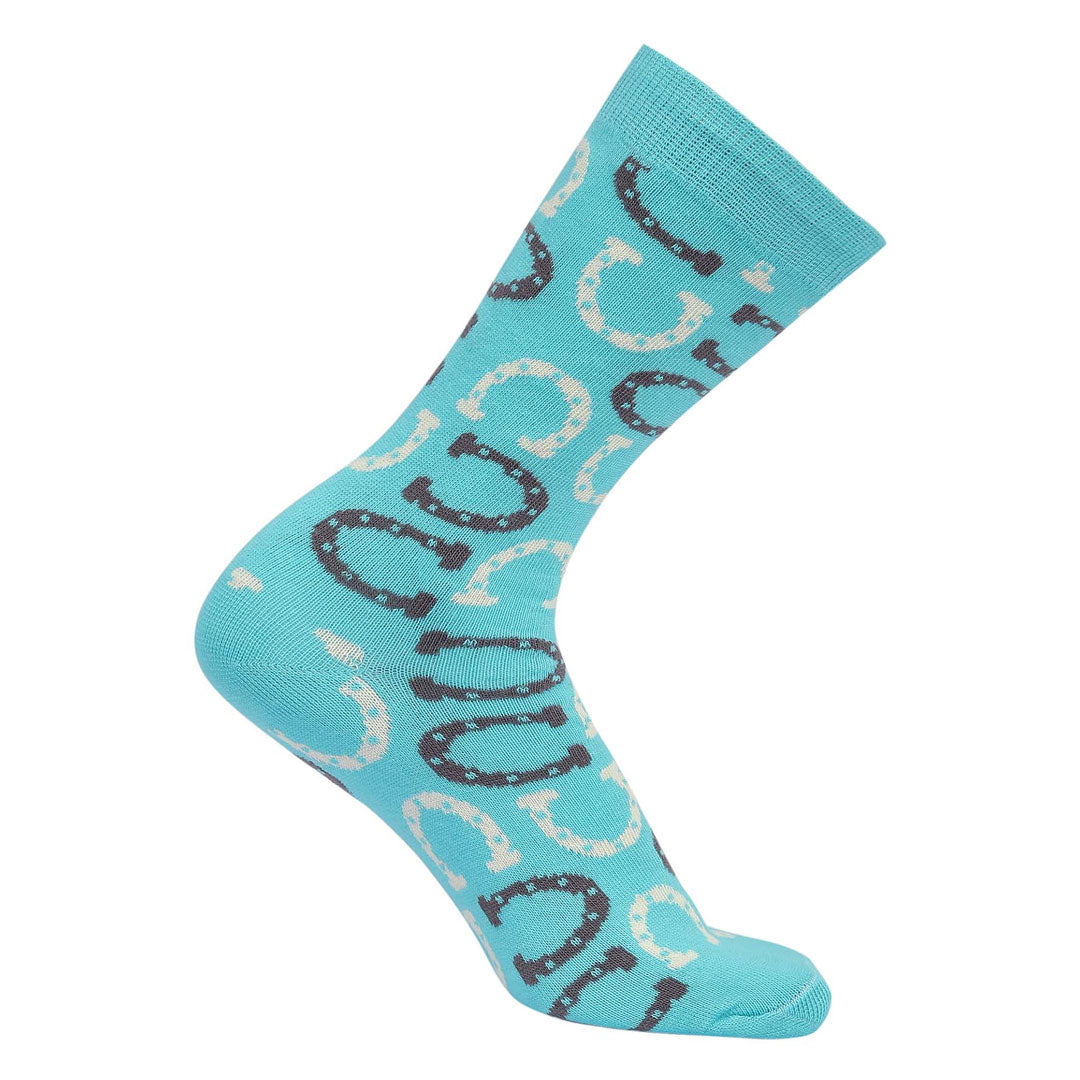 AWST Int'l Lucky Horseshoes Socks 6 pack - image 9