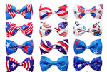 Patriotic Bow Tie Collar Attachment