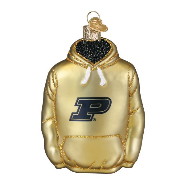 Purdue Hoodie Ornament - Southlake Paws