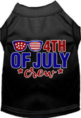 Load image into Gallery viewer, Patriotic Cat or Dog Shirt for Pets "Chill 4th of July Crew"
