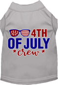 Load image into Gallery viewer, Patriotic Cat or Dog Shirt for Pets "Chill 4th of July Crew"
