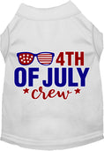 Load image into Gallery viewer, Patriotic Cat or Dog Shirt for Pets "Chill 4th of July Crew"
