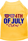 Load image into Gallery viewer, Patriotic Cat or Dog Shirt for Pets "Chill 4th of July Crew"
