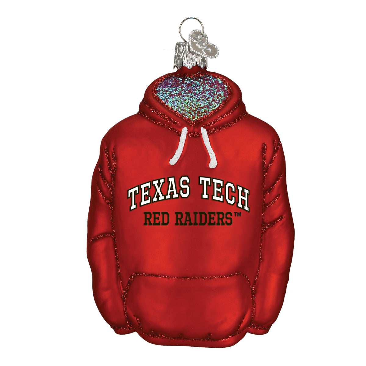 Texas Tech Hoodie Ornament - Southlake Paws