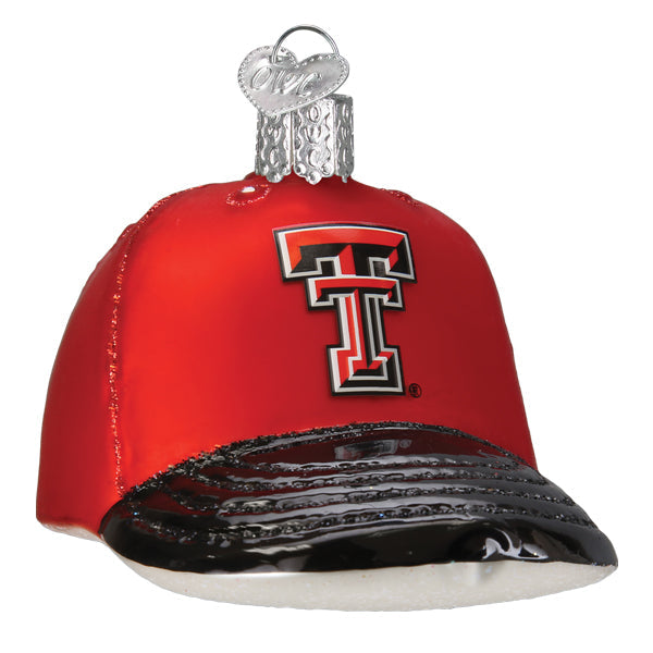 Texas Tech Baseball Cap Ornament - Southlake Paws
