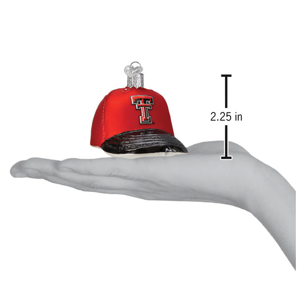 Texas Tech Baseball Cap Ornament - Southlake Paws