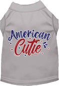 Load image into Gallery viewer, Patriotic Cat or Dog Shirt for Pets "American Cutie"
