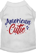 Load image into Gallery viewer, Patriotic Cat or Dog Shirt for Pets "American Cutie"
