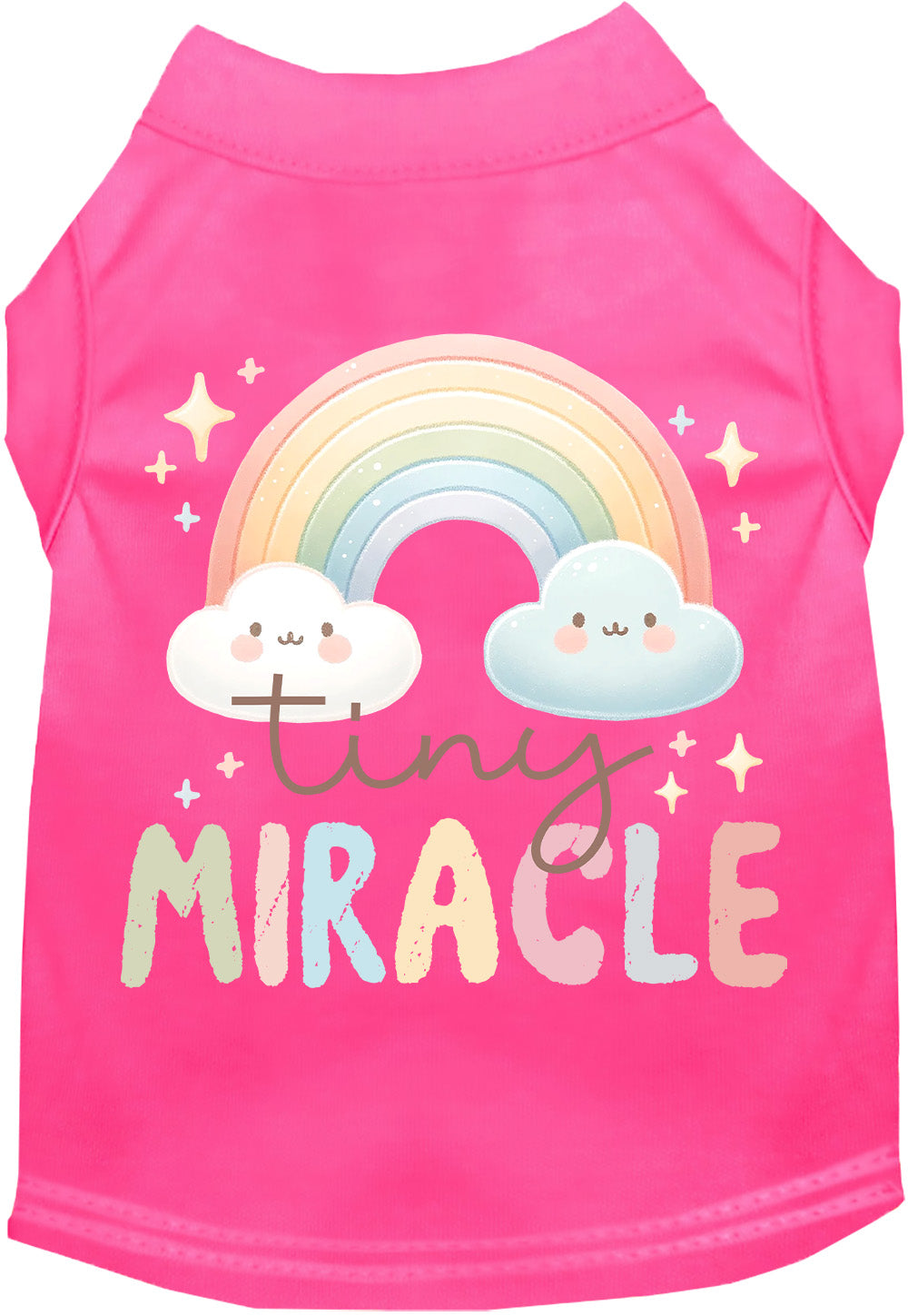 Adorable Cat or Dog Shirt for Pets "Tiny Miracle"