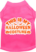 Load image into Gallery viewer, Halloween Cat or Dog Shirt for Pets "This is my Halloween Costume"
