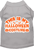 Load image into Gallery viewer, Halloween Cat or Dog Shirt for Pets "This is my Halloween Costume"
