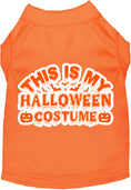 Load image into Gallery viewer, Halloween Cat or Dog Shirt for Pets "This is my Halloween Costume"
