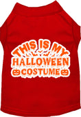Load image into Gallery viewer, Halloween Cat or Dog Shirt for Pets "This is my Halloween Costume"
