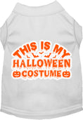 Load image into Gallery viewer, Halloween Cat or Dog Shirt for Pets "This is my Halloween Costume"
