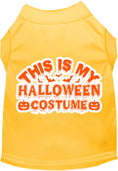 Load image into Gallery viewer, Halloween Cat or Dog Shirt for Pets "This is my Halloween Costume"
