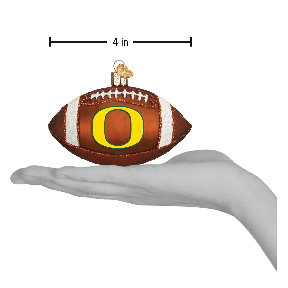 Oregon Football Ornament - Southlake Paws