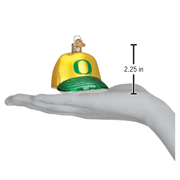 Oregon Baseball Cap Ornament - Southlake Paws