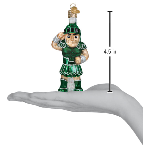 Michigan State Sparty Ornament - Southlake Paws