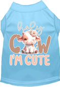 Load image into Gallery viewer, Adorable Cat or Dog Shirt for Pets "Holy Cow, I'm Cute"
