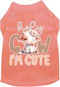Load image into Gallery viewer, Adorable Cat or Dog Shirt for Pets "Holy Cow, I'm Cute"
