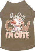 Load image into Gallery viewer, Adorable Cat or Dog Shirt for Pets "Holy Cow, I'm Cute"
