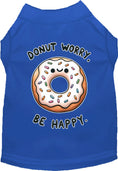 Load image into Gallery viewer, Adorable Cat or Dog Shirt for Pets "Donut Worry, Be Happy"
