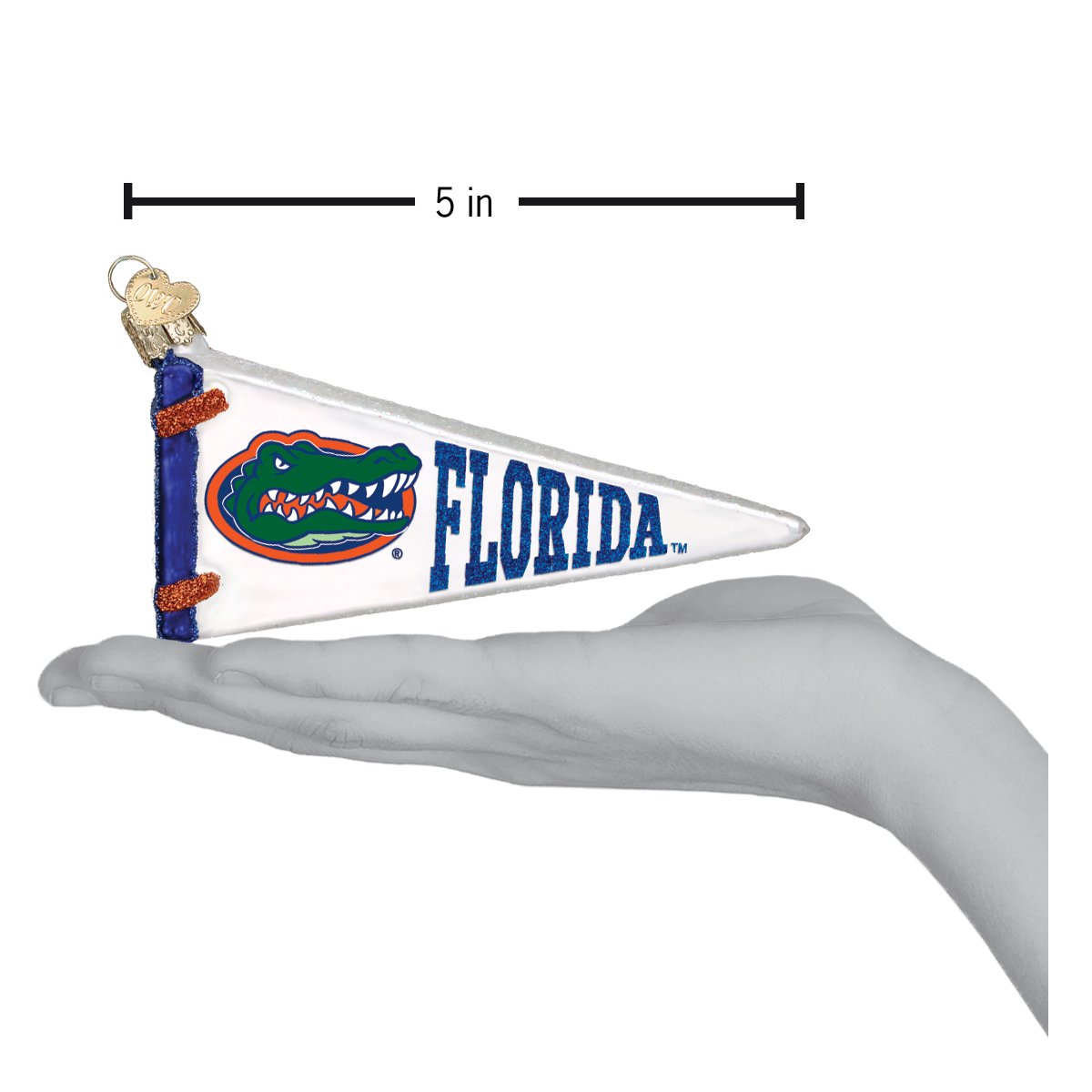 Florida Pennant Ornament - Southlake Paws