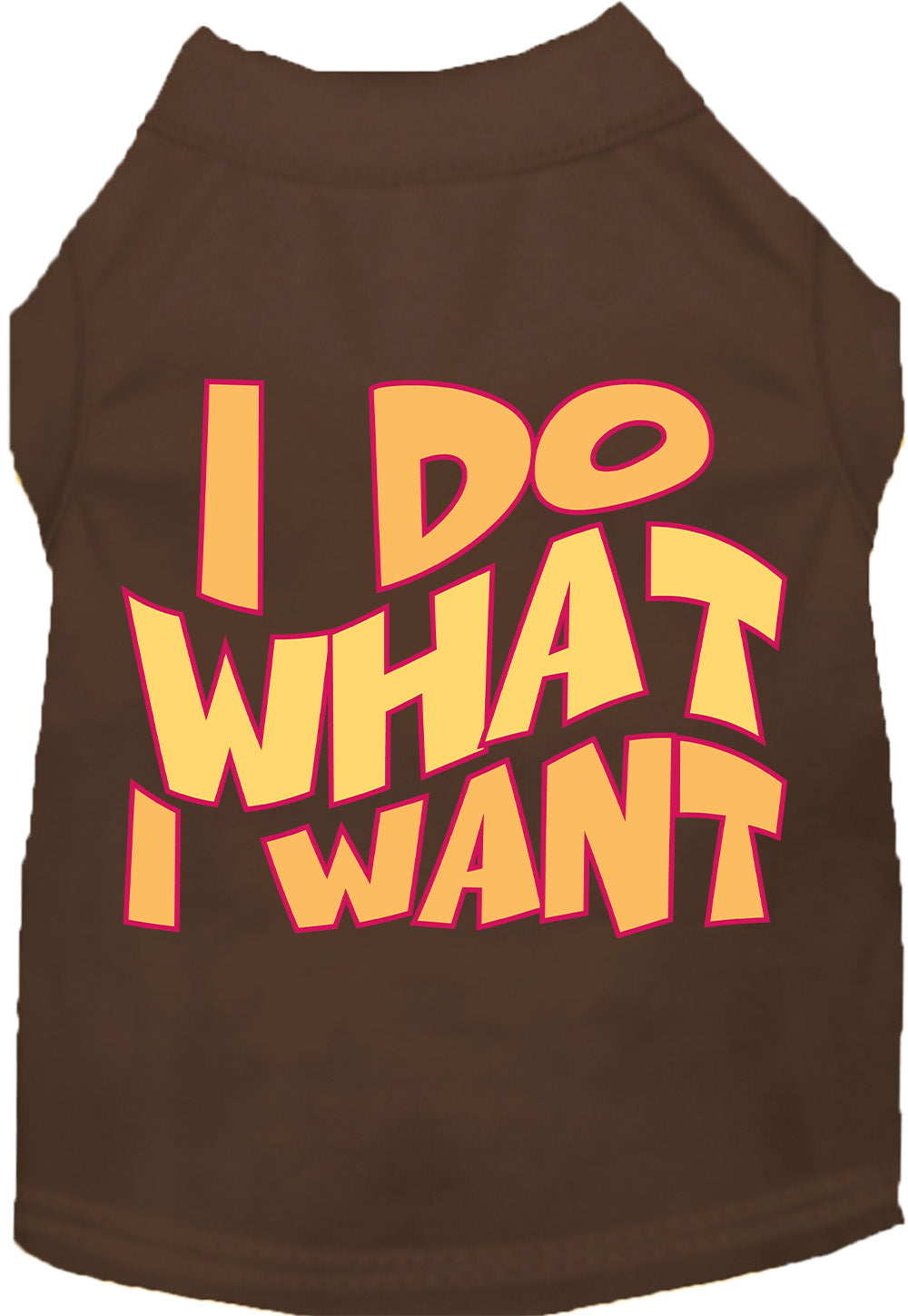 Adorable Cat or Dog Shirt for Pets "I Do What I Want"