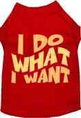 Load image into Gallery viewer, Adorable Cat or Dog Shirt for Pets "I Do What I Want"
