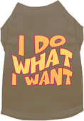 Load image into Gallery viewer, Adorable Cat or Dog Shirt for Pets "I Do What I Want"
